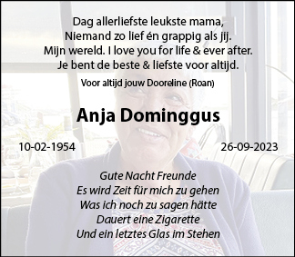 Familiebericht/overlijdensbericht