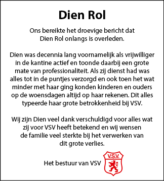 Familiebericht/overlijdensbericht