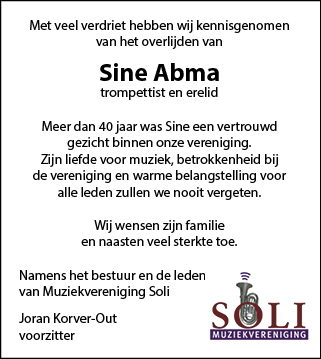 Familiebericht/overlijdensbericht