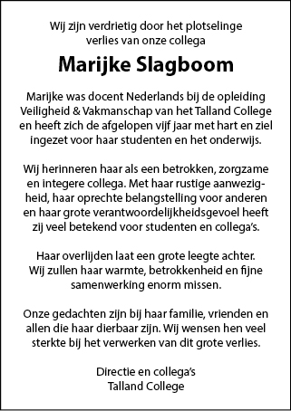 Familiebericht/overlijdensbericht