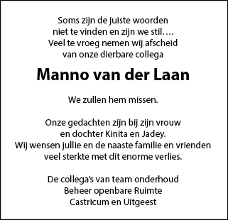 Familiebericht/overlijdensbericht