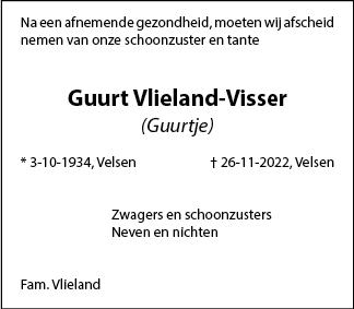 Familiebericht/overlijdensbericht