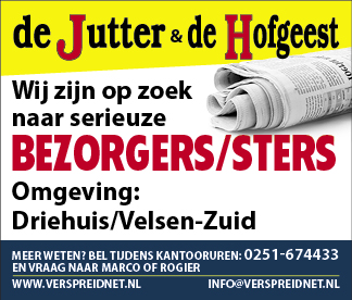 Vacature Bezorger/sters