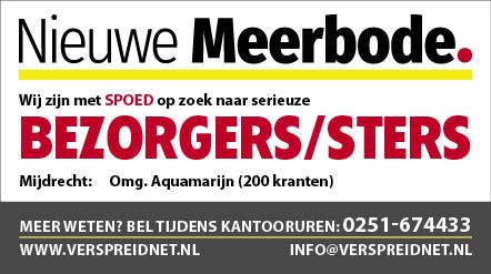 Vacature Bezorgers(sters)