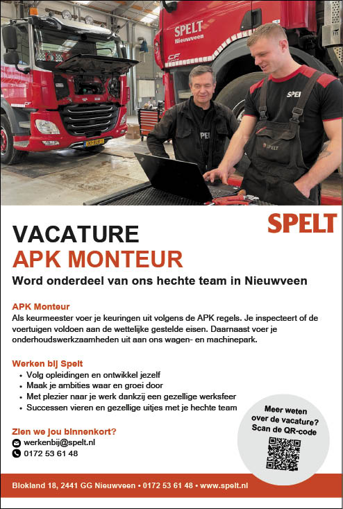 Vacature APK Monteur