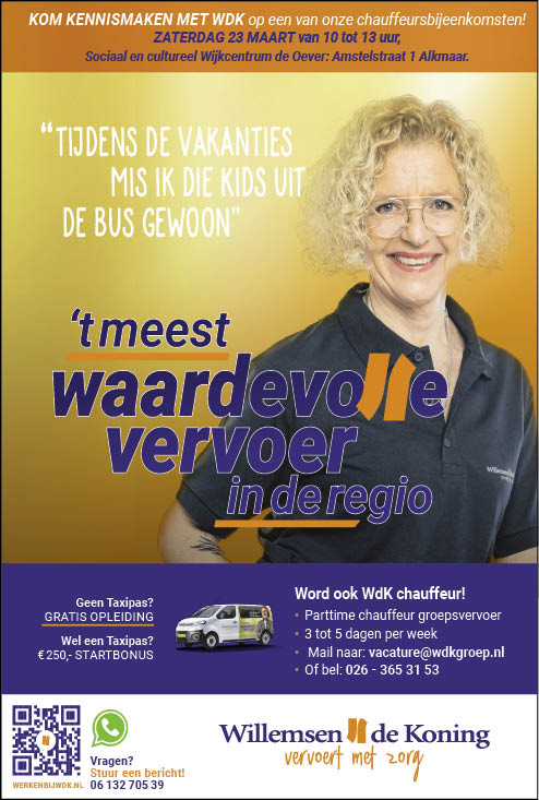 Vacature Chauffeur