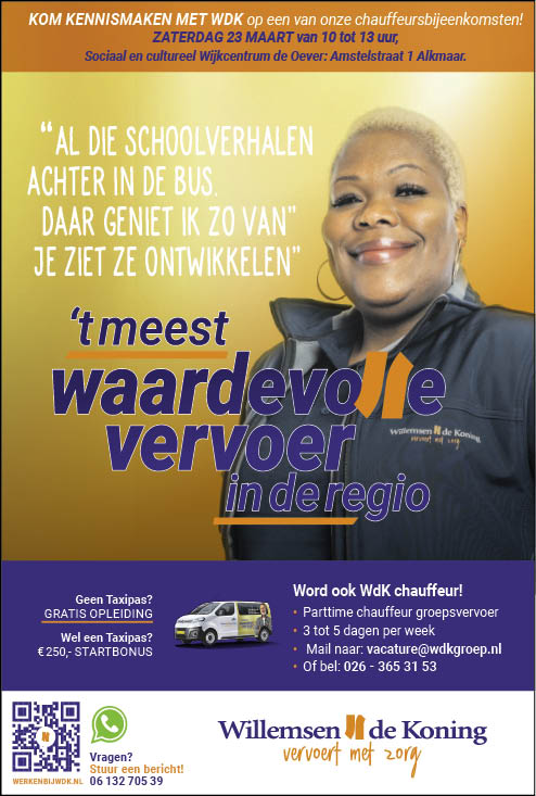 Vacature Chauffeur