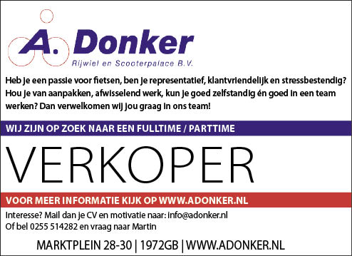 Vacature Verkoper