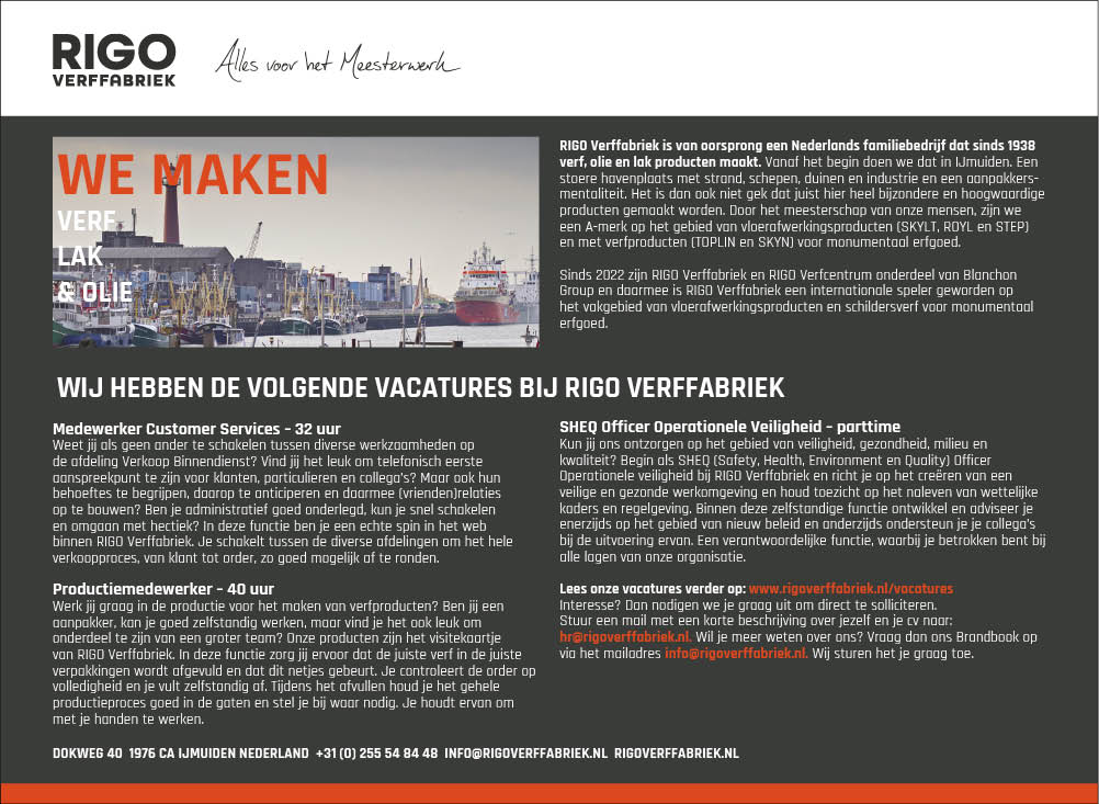 Vacature Diverse functies