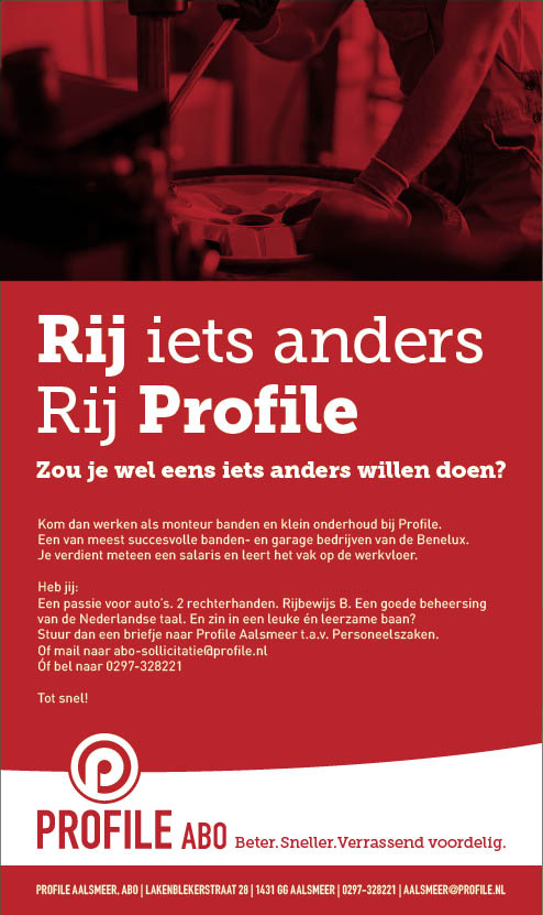 Vacature Monteur