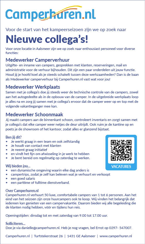 Vacature Diverse functies