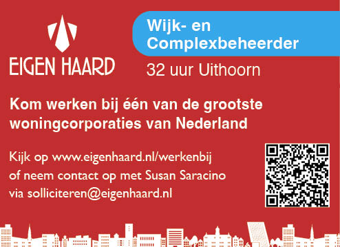 Vacature Wijk Complexbeheerder