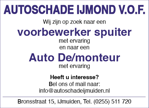 Vacature Diverse functies