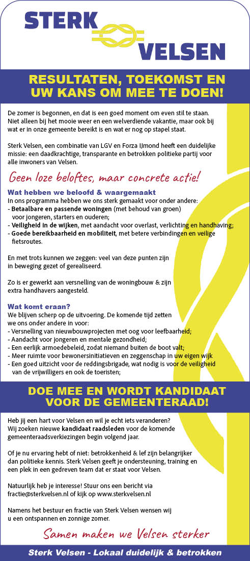 Vacature Kandidaat raadsleden