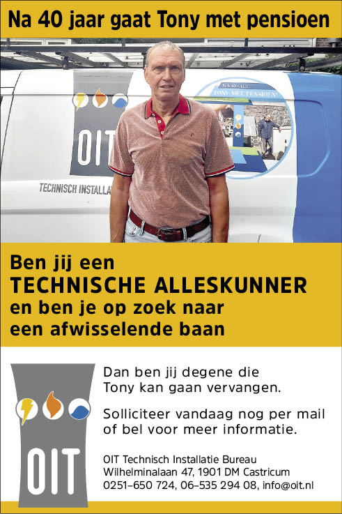 Vacature Technische alleskunner