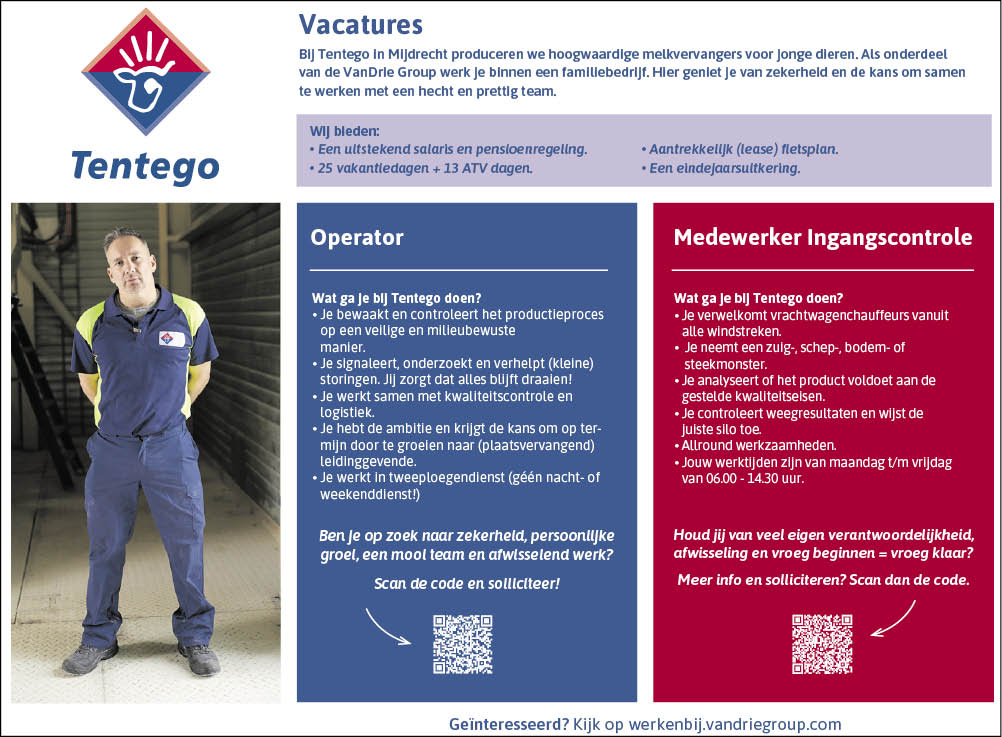 Vacature Diverse functies