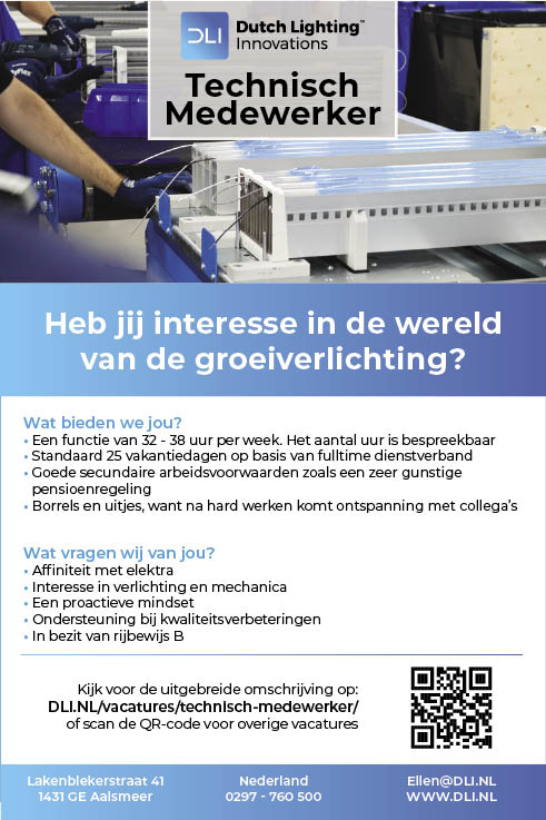Vacature Technisch Medewerker