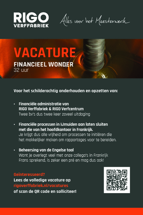 Vacature Financieel wonder