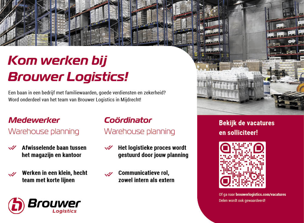 Vacature Medewerker en Coördinator Warehouse planning