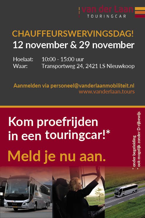Vacature Chauffeur