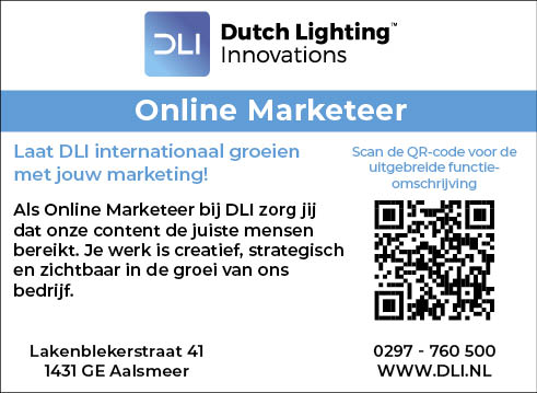 Vacature Online Marketeer