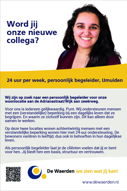 Vacature Persoonlijk begeleider
