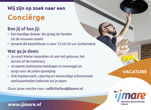 Vacature Conciërge