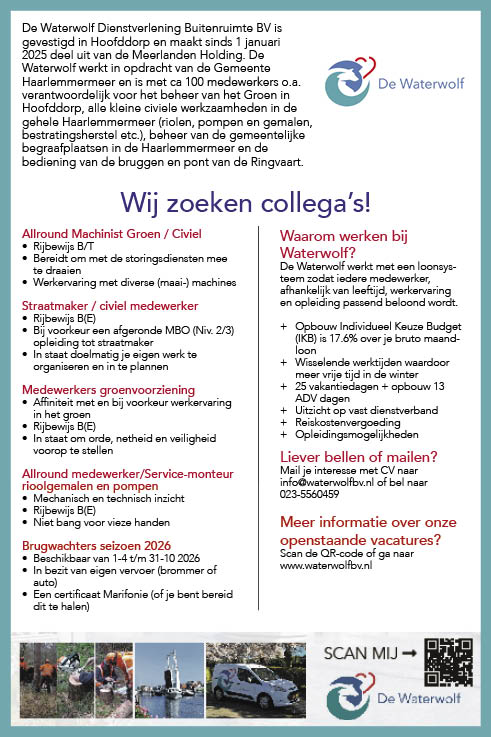 Vacature Diverse functies