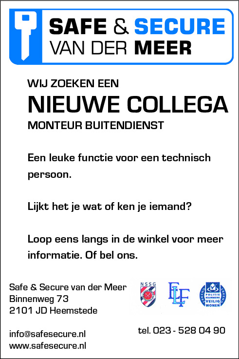 Vacature Monteur Buitendienst