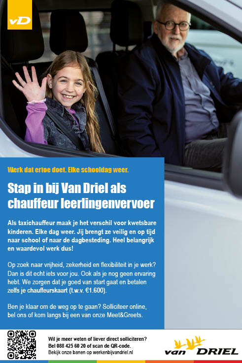 Vacature Chauffeur