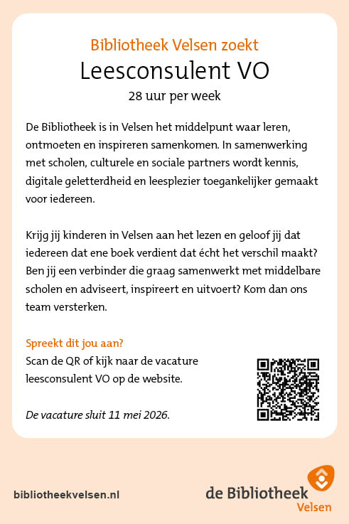 Vacature Leesconsulent VO