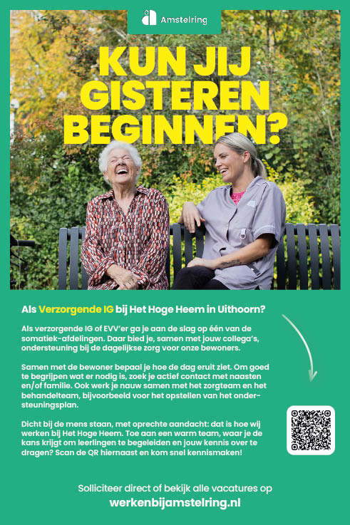 Vacature Verzorgende IG