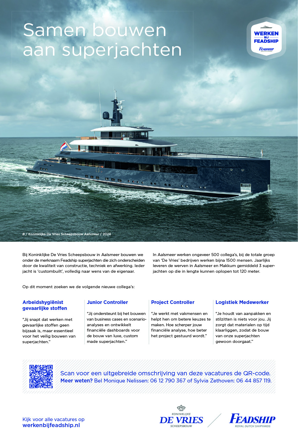 Vacature Diverse functies