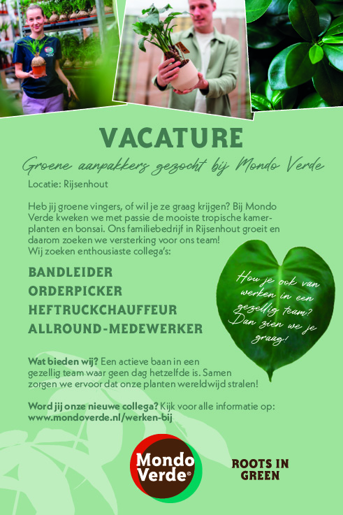 Vacature Diverse functie
