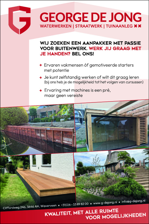 Vacature Aanpakker Buitenwerk