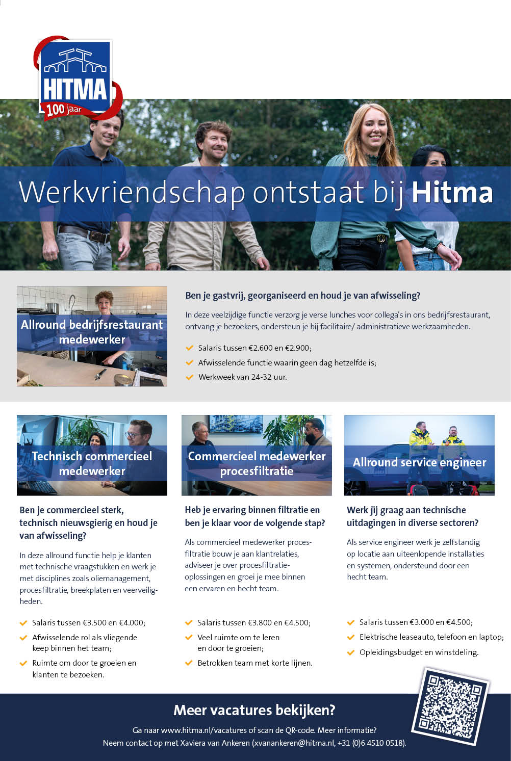 Vacature Diverse functies