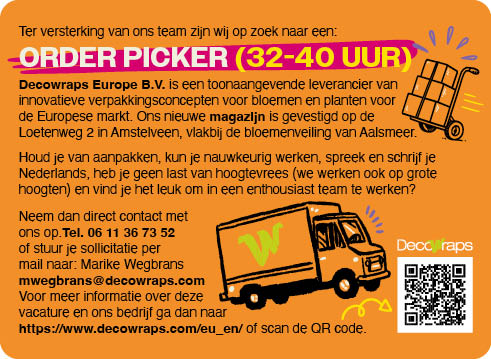 Vacature Order Picker