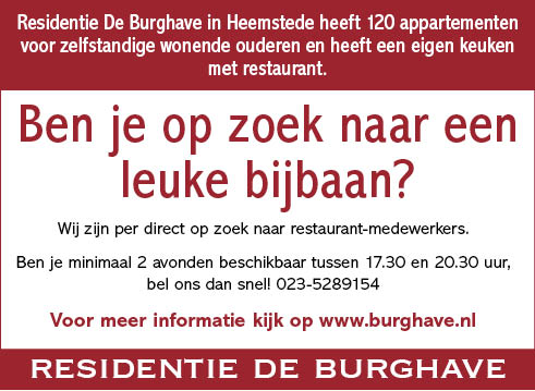 Vacature Restaurant/Keuken medewerkers (m/v)