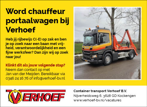 Vacature Chauffeur