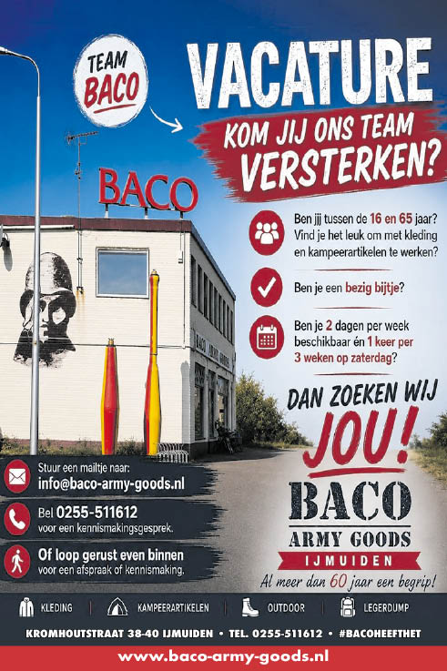 Vacature Verkoopmedewerker