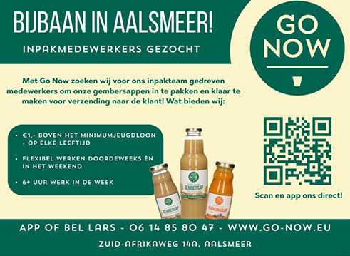 Vacature Inpakmedewerkers