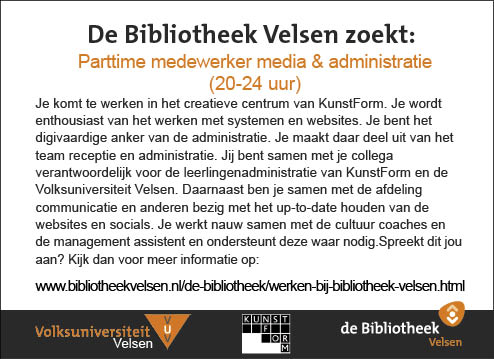 Vacature Medewerker media & administratie