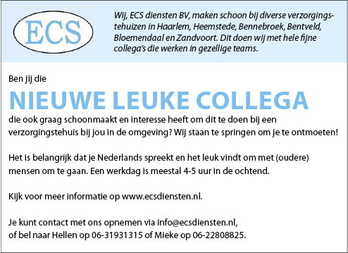 Vacature Medewerker schoonmaak