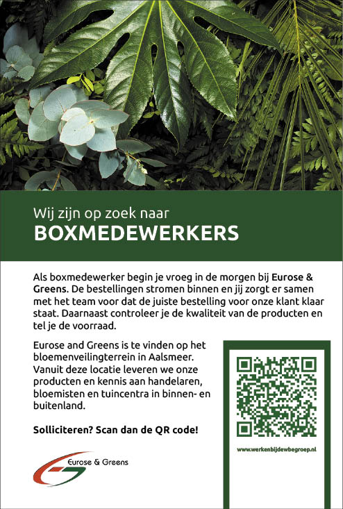 Vacature Boxmedewerker