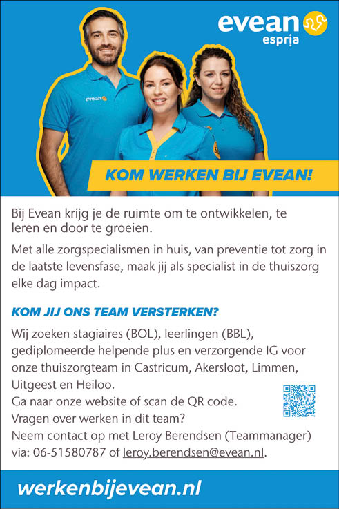 Vacature Diverse functies