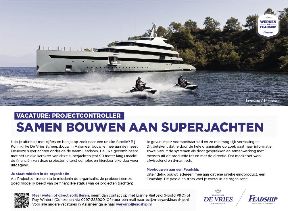 Vacature Projectcontroller