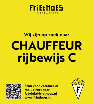 Vacature Chauffeur rijbewijs C