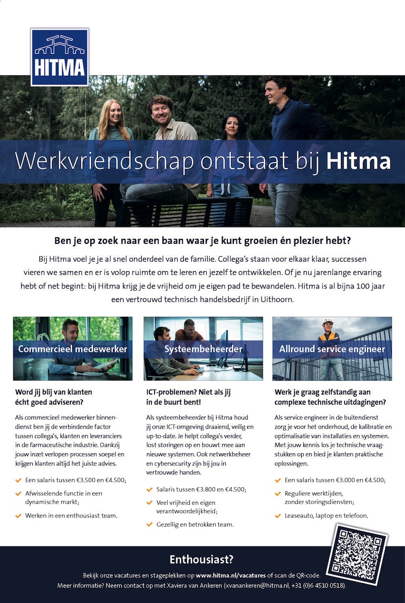 Vacature Diverse Functies