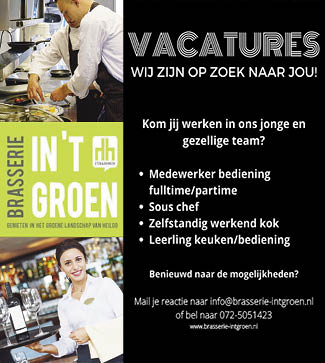 Vacature Diverse functies