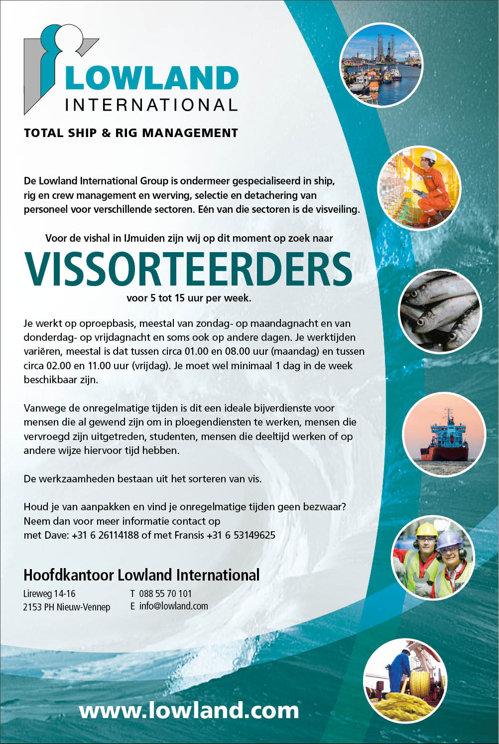 Vacature Vissorteerders